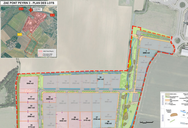 Zone d’activités à L’Isle-Jourdain – Vente de terrains
